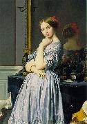 Jean Auguste Dominique Ingres Louise de Broglie, Countess d Haussonville France oil painting artist